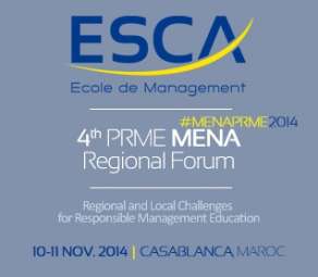 4e édition du Forum Régional MENA PRME sur le campus ESCA Ecole de Management