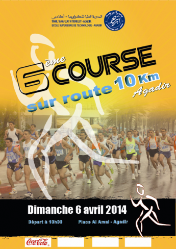 L'EST Agadir organise la 6ème Course sur route 2014