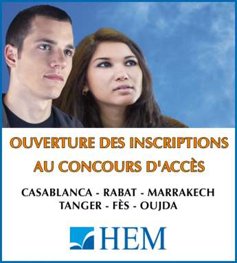 HEM Concours d'accès en 1ère année 2014