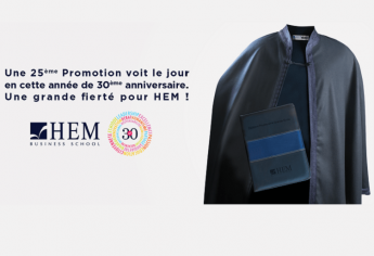 HEM donne naissance à sa 25ème Promotion en cette année de 30ème anniversaire !