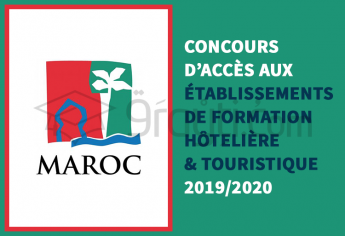 Concours d'accès aux Établissements de Formation Hôtelière et Touristique 2019/2020