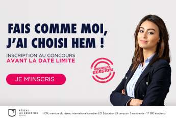Concours d'accès HEM 2019 - Dernière Session