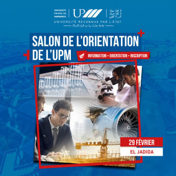 Salon de l'orientation de l'UPM à El Jadida - Samedi 29 février