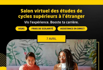 The Student World : Salon virtuel des études de cycles supérieurs à l'étranger - Jeudi 07 avril 2022
