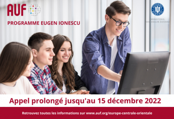 Appel prolongé : Bourses doctorales et postdoctorales ''Eugen Ionescu'' en Roumanie 2022-2023