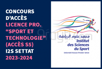 Concours 3e année Licence Professionnelle 