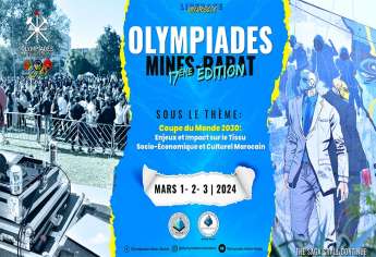 17ème édition des Olympiades Mines Rabat - Du 01 au 03 mars 2024