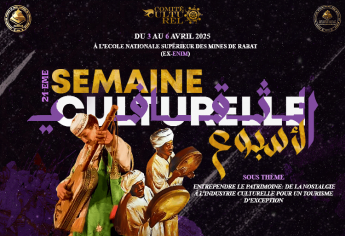 21ème édition de la Semaine Culturelle à Mines Rabat – Célébrons le Patrimoine du 03 au 06 avril 2025