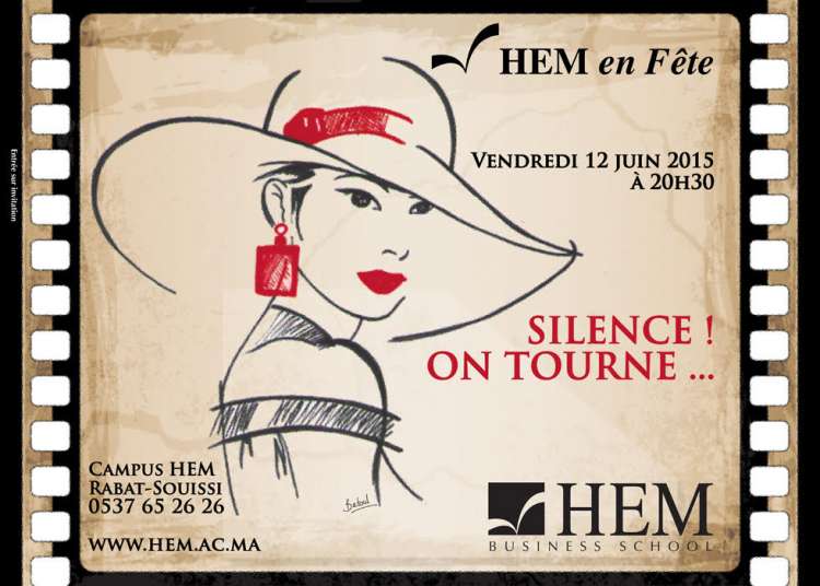 HEM - Soirée de consécration de HEM Rabat : Silence, on tourne...