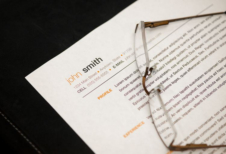 Premier CV professionnel : consignes à respecter