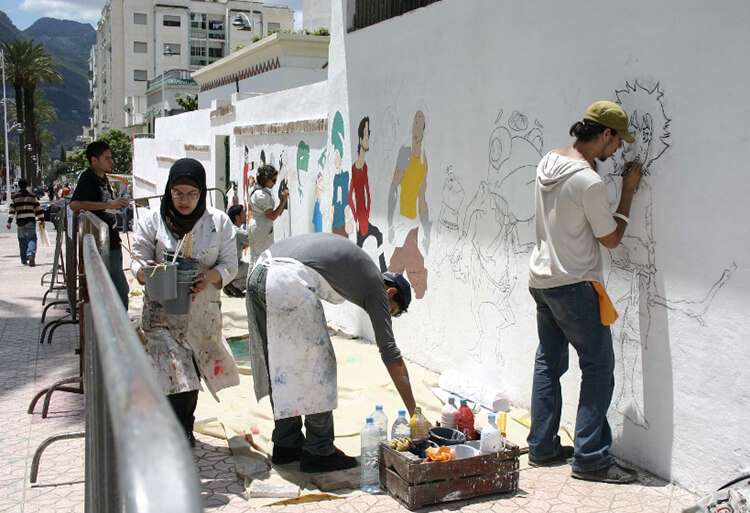 مباراة ولوج السنة الثانية من المعهد الوطني للفنون الجميلة بتطوان 2017