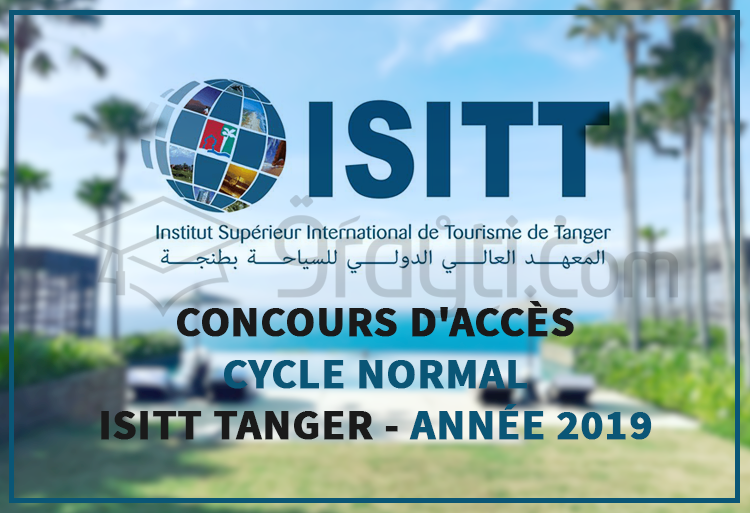 Concours d'accès au Cycle Normal de l'ISITT Tanger 2019