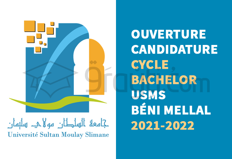 Ouverture de la candidature au cycle Bachelor de l'Université Sultan Moulay Slimane de Béni Mellal 2021-2022