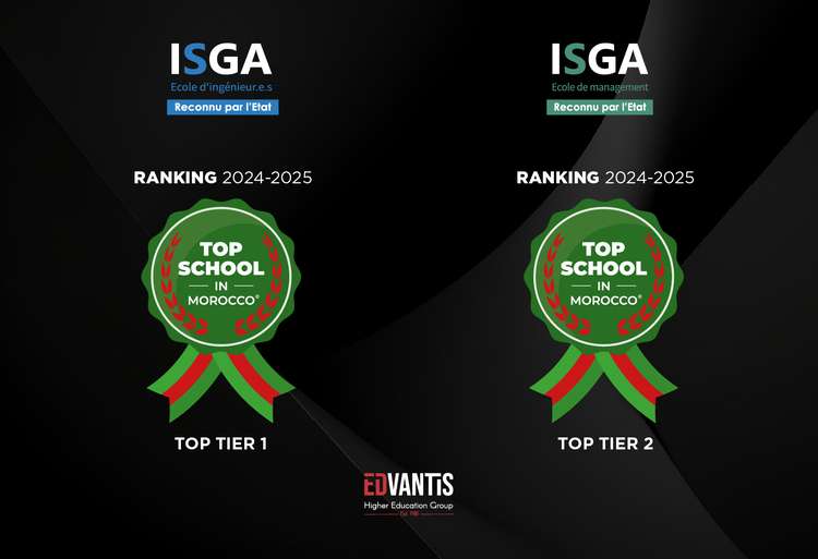 L’ISGA parmi les meilleures écoles privées du Maroc en ingénierie et en management