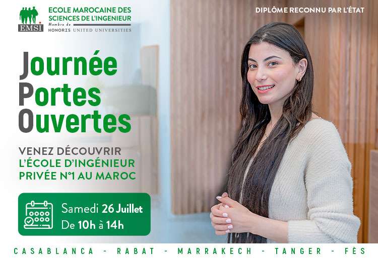 Journée Portes Ouvertes de l’EMSI : rendez-vous sur ses 18 campus le 26 juillet
